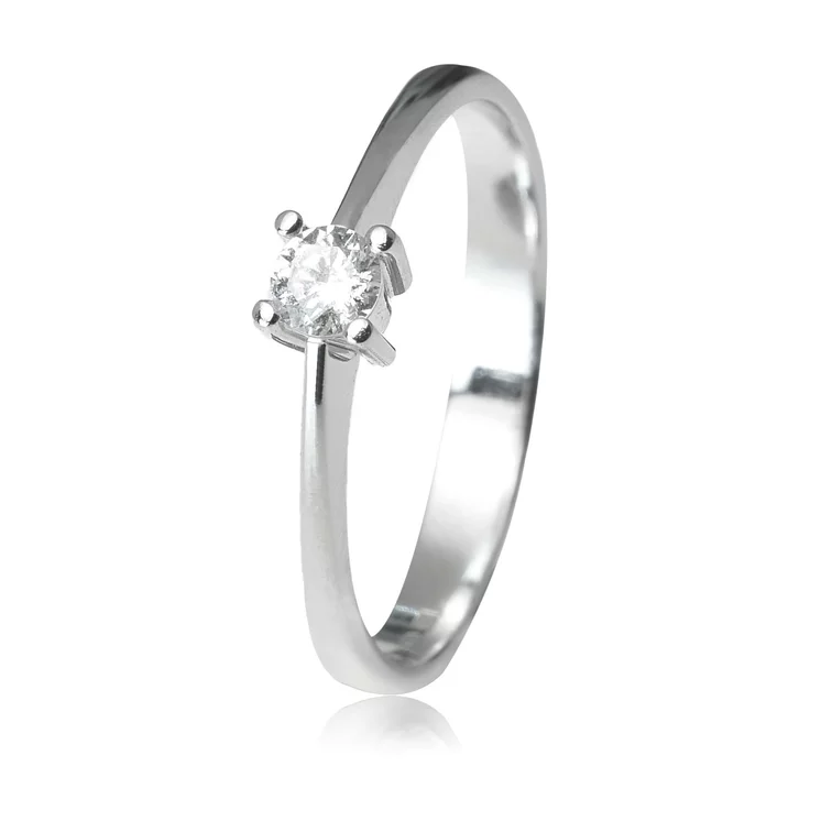 Zlatý prsteň s diamantom Zlatý prsteň s diamantom