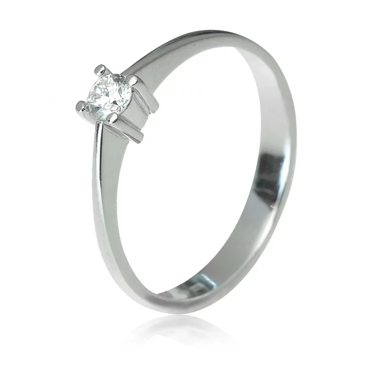 Zlatý prsteň s diamantom Zlatý prsteň s diamantom
