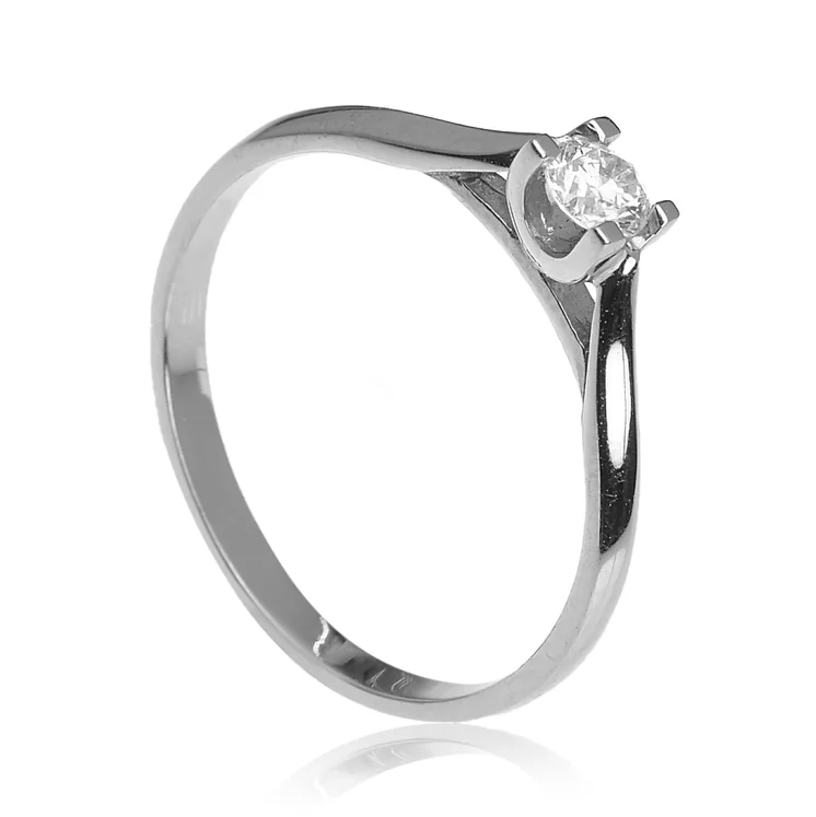 Zlatý prsteň s diamantom Zlatý prsteň s diamantom
