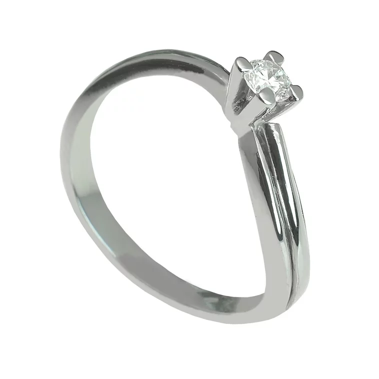 Zlatý prsteň s diamantom Zlatý prsteň s diamantom