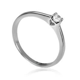 Zlatý prsteň s diamantom Zlatý prsteň s diamantom