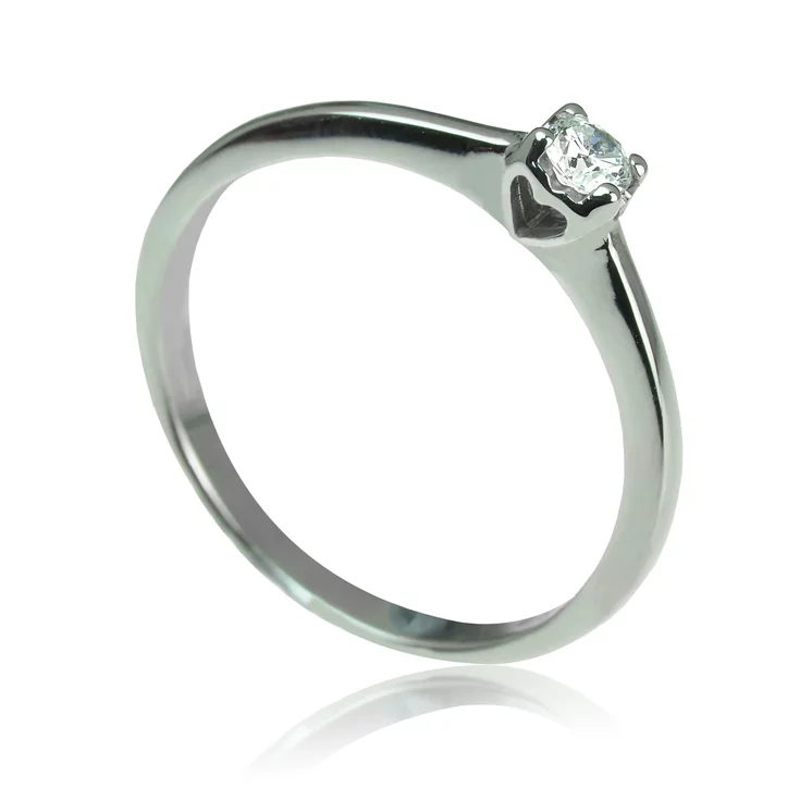 Zlatý prsteň s diamantom Zlatý prsteň s diamantom