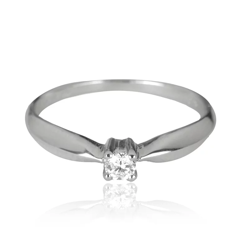 Zlatý prsteň s diamantom Zlatý prsteň s diamantom