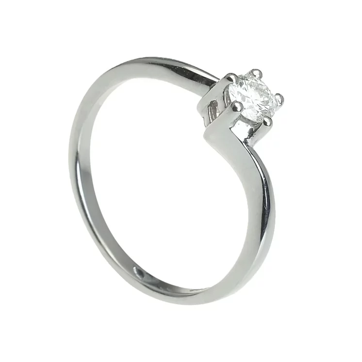 Zlatý prsteň s diamantom Zlatý prsteň s diamantom
