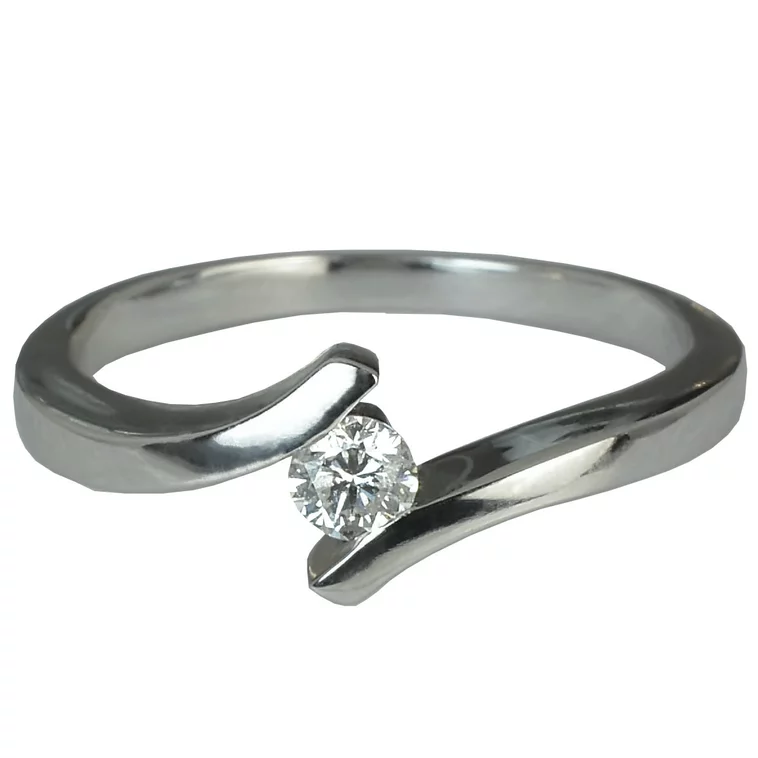 Zlatý prsteň s diamantom Zlatý prsteň s diamantom
