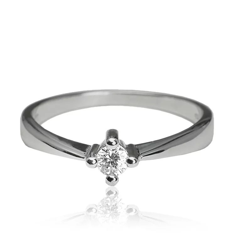 Zlatý prsteň s diamantom Zlatý prsteň s diamantom