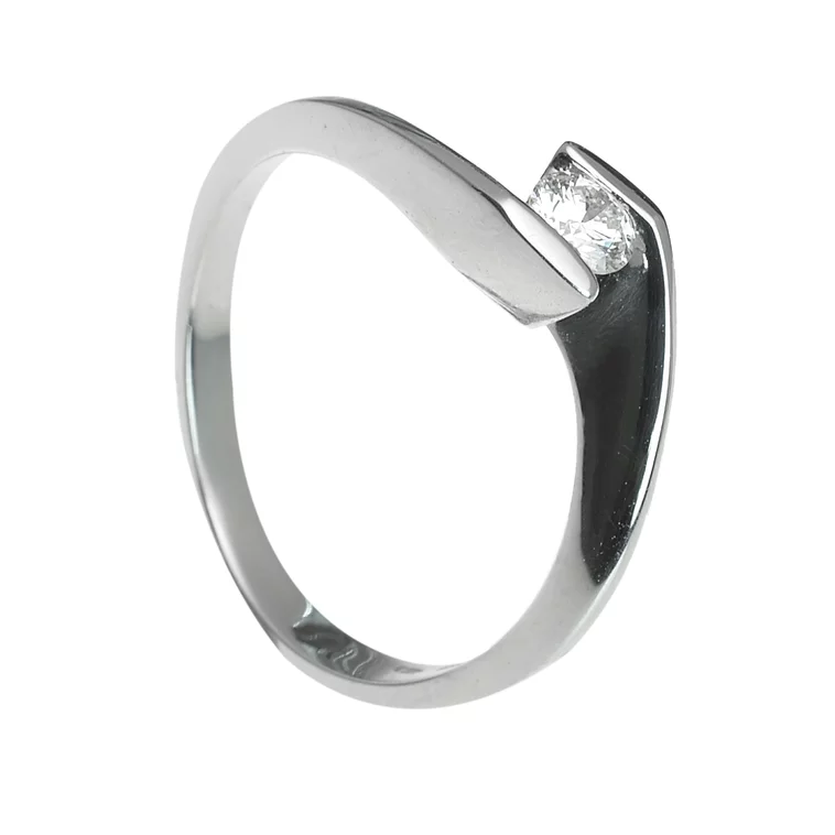 Zlatý prsteň s diamantom Zlatý prsteň s diamantom