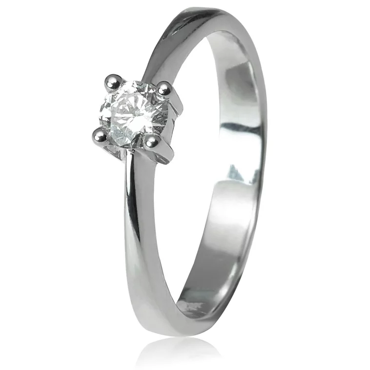 Zlatý prsteň s diamantom Zlatý prsteň s diamantom