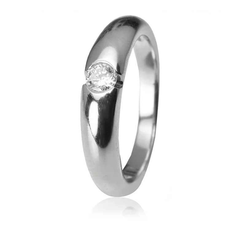 Zlatý prsteň s diamantom Zlatý prsteň s diamantom