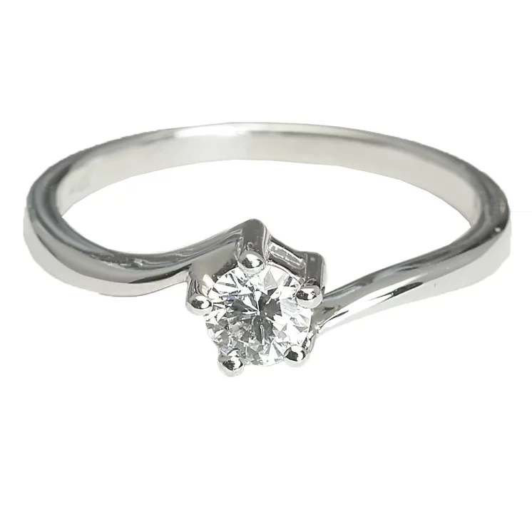 Zlatý prsteň s diamantom Zlatý prsteň s diamantom