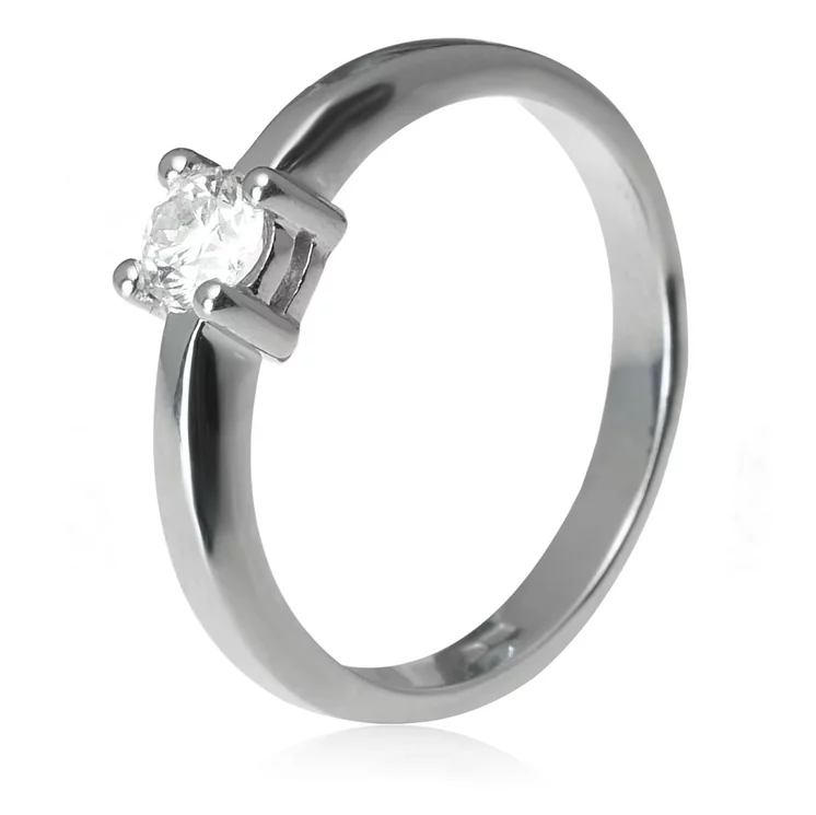 Zlatý prsteň s diamantom Zlatý prsteň s diamantom