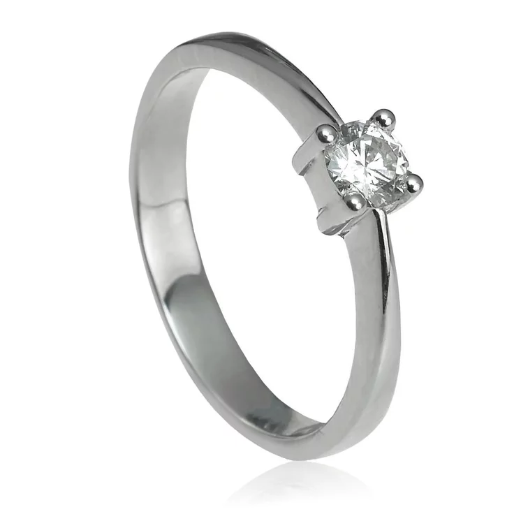 Zlatý prsteň s diamantom Zlatý prsteň s diamantom