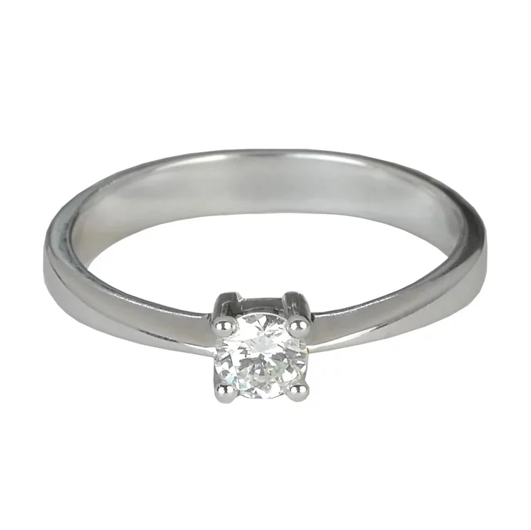 Zlatý prsteň s diamantom Zlatý prsteň s diamantom