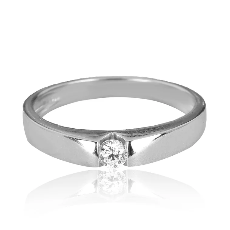 Zlatý prsteň s diamantom Zlatý prsteň s diamantom
