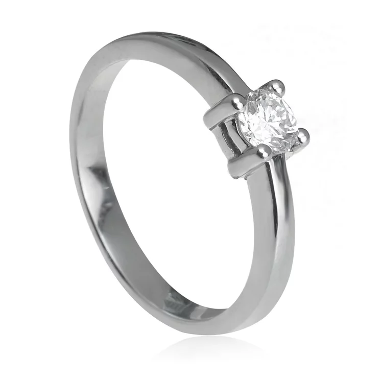 Zlatý prsteň s diamantom Zlatý prsteň s diamantom