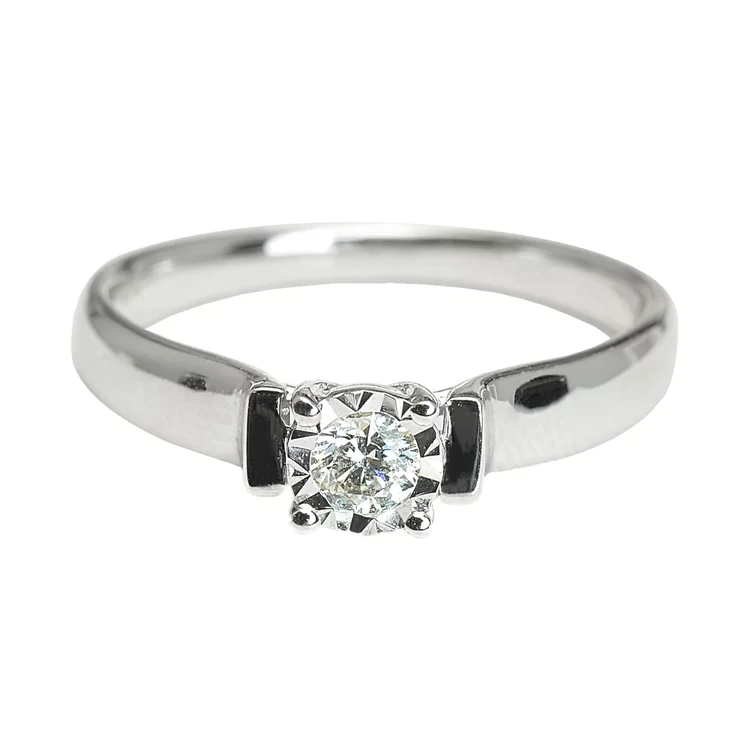Zlatý prsteň s diamantom Zlatý prsteň s diamantom