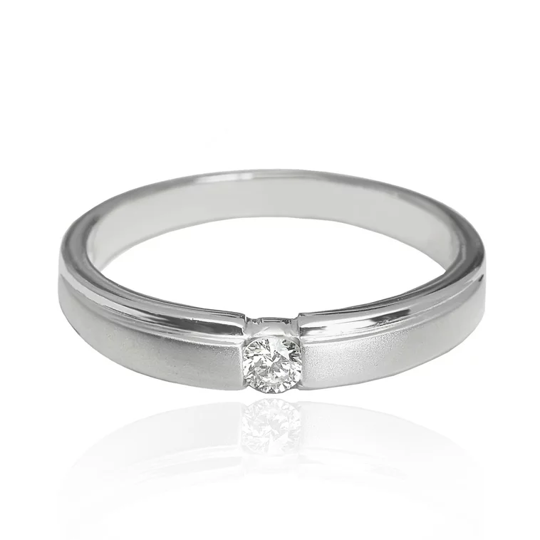 Zlatý prsteň s diamantom Zlatý prsteň s diamantom