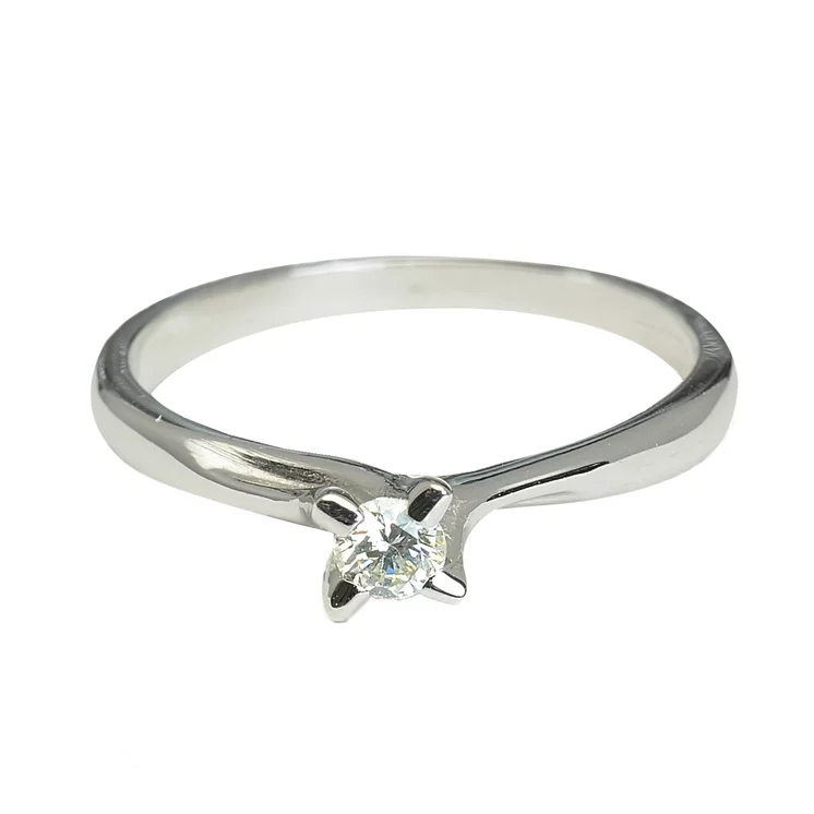 Zlatý prsteň s diamantom Zlatý prsteň s diamantom