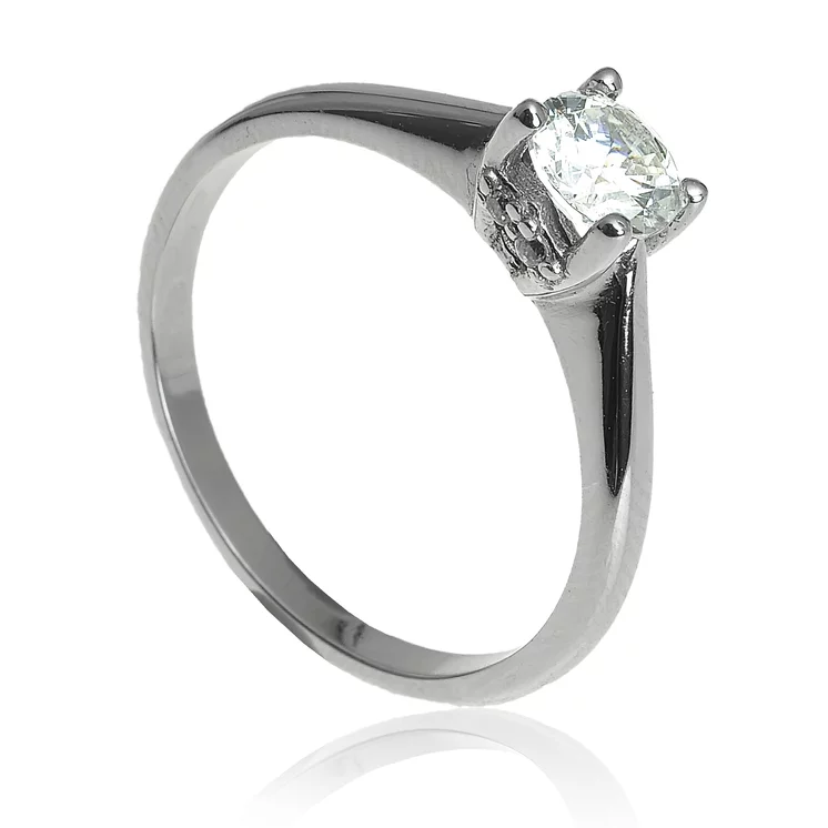 Zlatý prsteň s diamantom Zlatý prsteň s diamantom