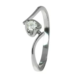Zlatý prsteň s diamantom Zlatý prsteň s diamantom