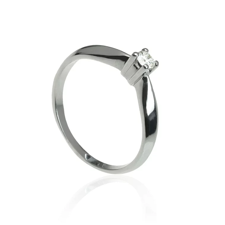 Zlatý prsteň s diamantom Zlatý prsteň s diamantom