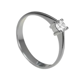Zlatý prsteň s diamantom Zlatý prsteň s diamantom