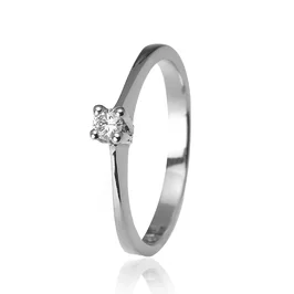 Zlatý prsteň s diamantom Zlatý prsteň s diamantom