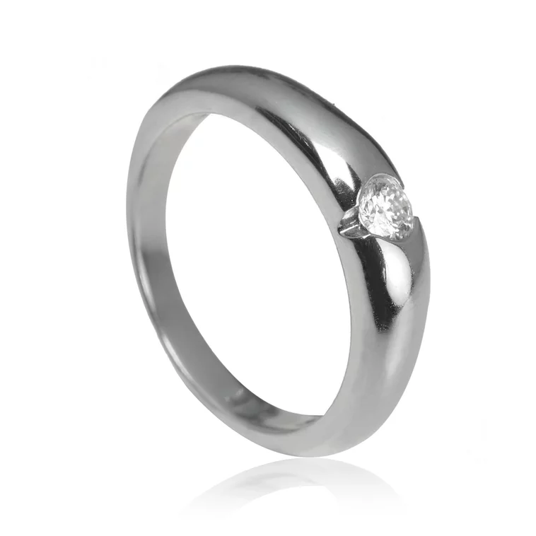 Zlatý prsteň s diamantom Zlatý prsteň s diamantom