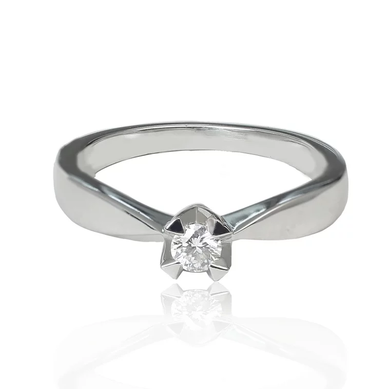 Zlatý prsteň s diamantom Zlatý prsteň s diamantom