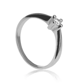 Zlatý prsteň s diamantom Zlatý prsteň s diamantom