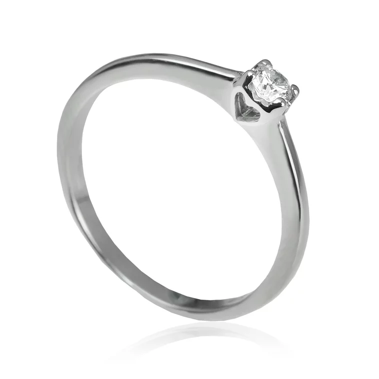 Zlatý prsteň s diamantom Zlatý prsteň s diamantom