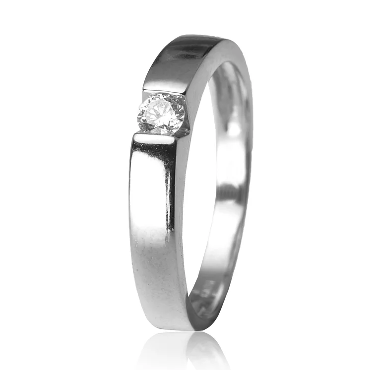 Zlatý prsteň s diamantom Zlatý prsteň s diamantom