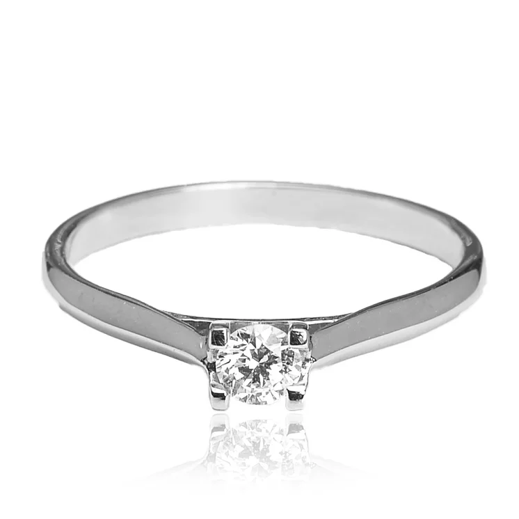 Zlatý prsteň s diamantom Zlatý prsteň s diamantom