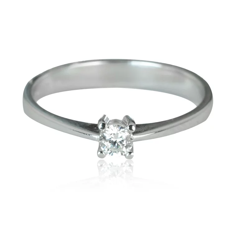Zlatý prsteň s diamantom Zlatý prsteň s diamantom