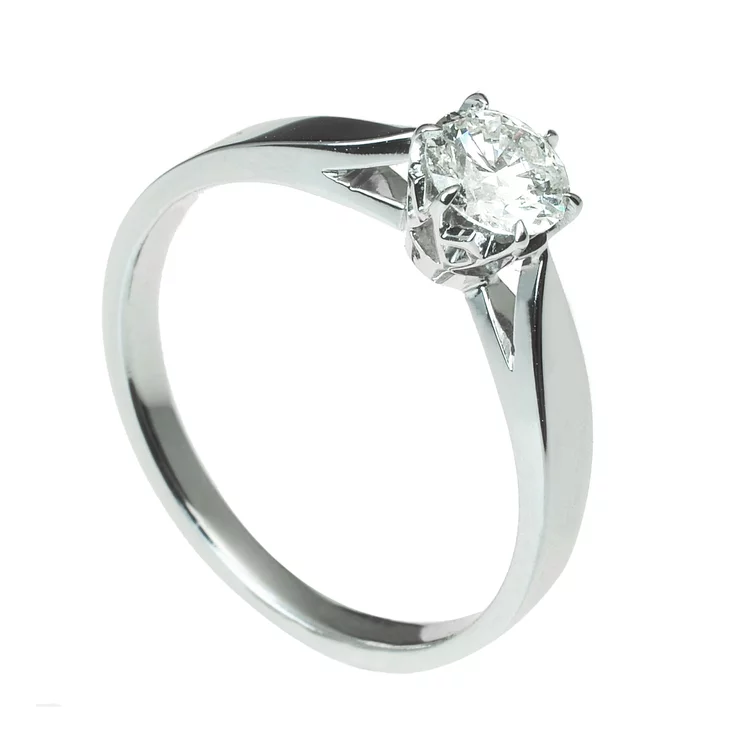 Zlatý prsteň s diamantom Zlatý prsteň s diamantom