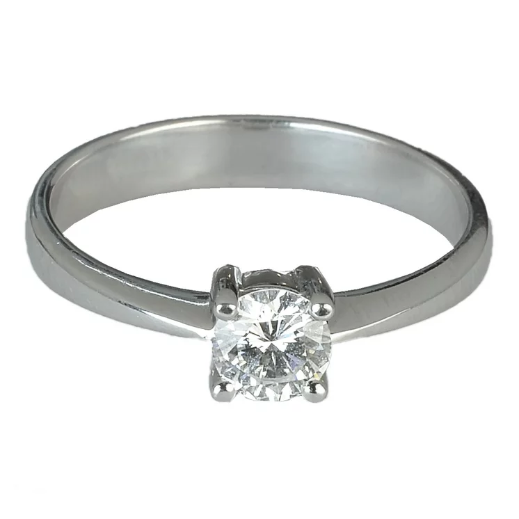 Zlatý prsteň s diamantom Zlatý prsteň s diamantom