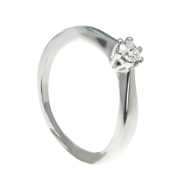 Zlatý prsteň s diamantom Zlatý prsteň s diamantom