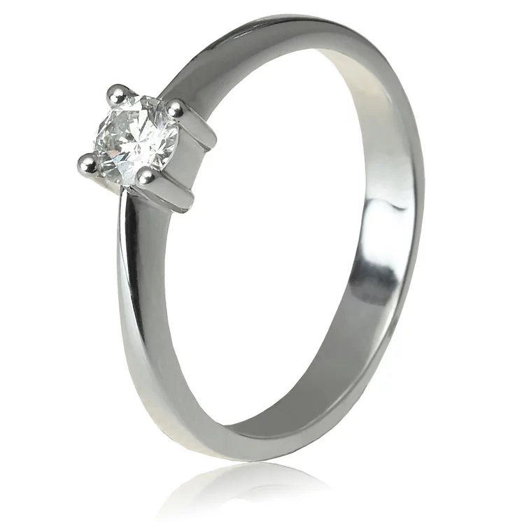 Zlatý prsteň s diamantom Zlatý prsteň s diamantom