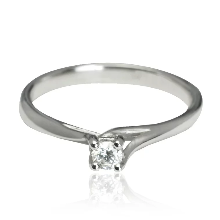 Zlatý prsteň s diamantom Zlatý prsteň s diamantom