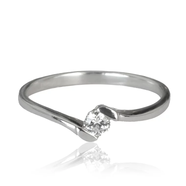 Zlatý prsteň s diamantom Zlatý prsteň s diamantom
