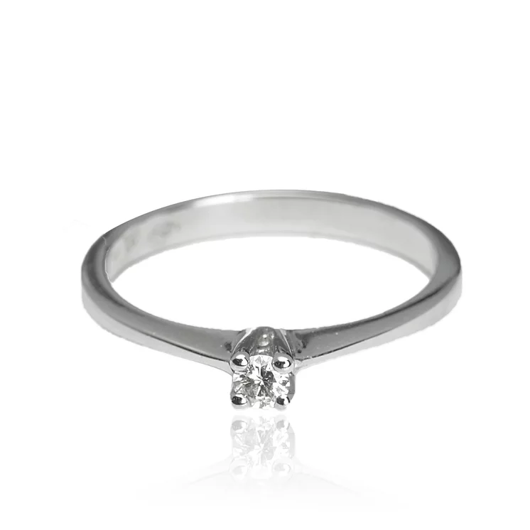 Zlatý prsteň s diamantom Zlatý prsteň s diamantom