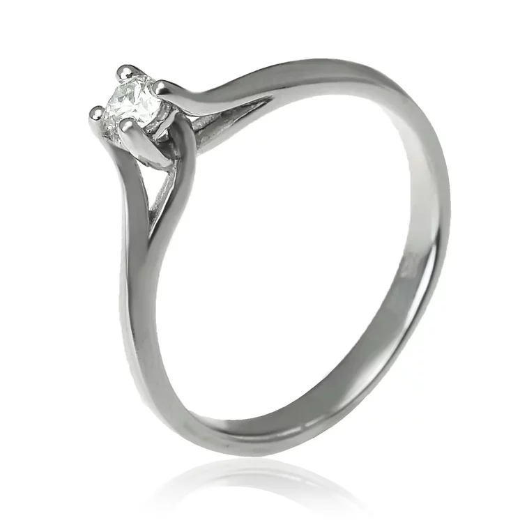 Zlatý prsteň s diamantom Zlatý prsteň s diamantom