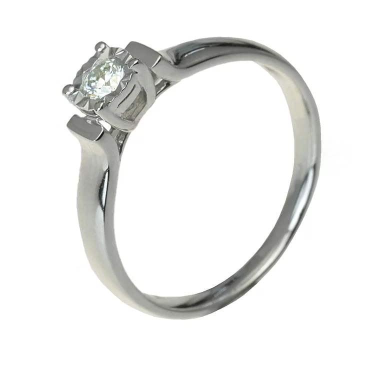 Zlatý prsteň s diamantom Zlatý prsteň s diamantom