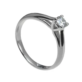 Zlatý prsteň s diamantom Zlatý prsteň s diamantom