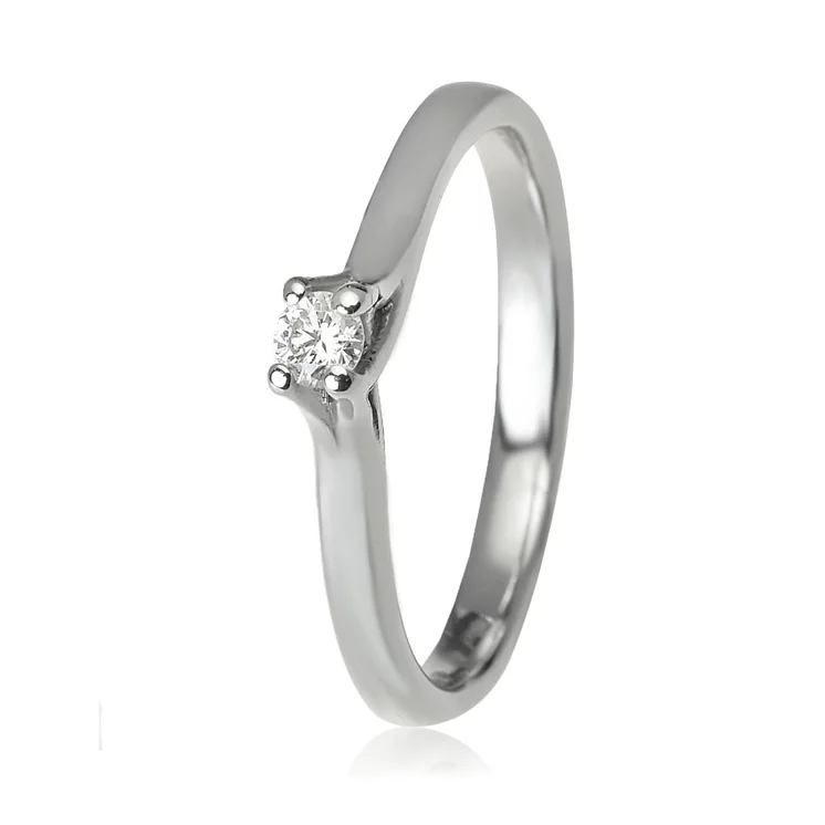 Zlatý prsteň s diamantom Zlatý prsteň s diamantom