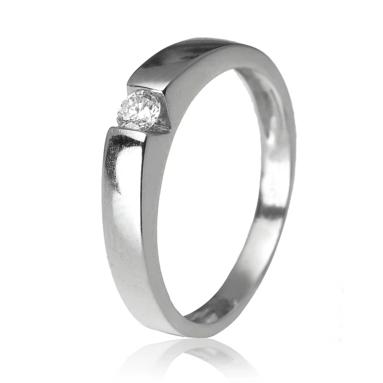 Zlatý prsteň s diamantom Zlatý prsteň s diamantom