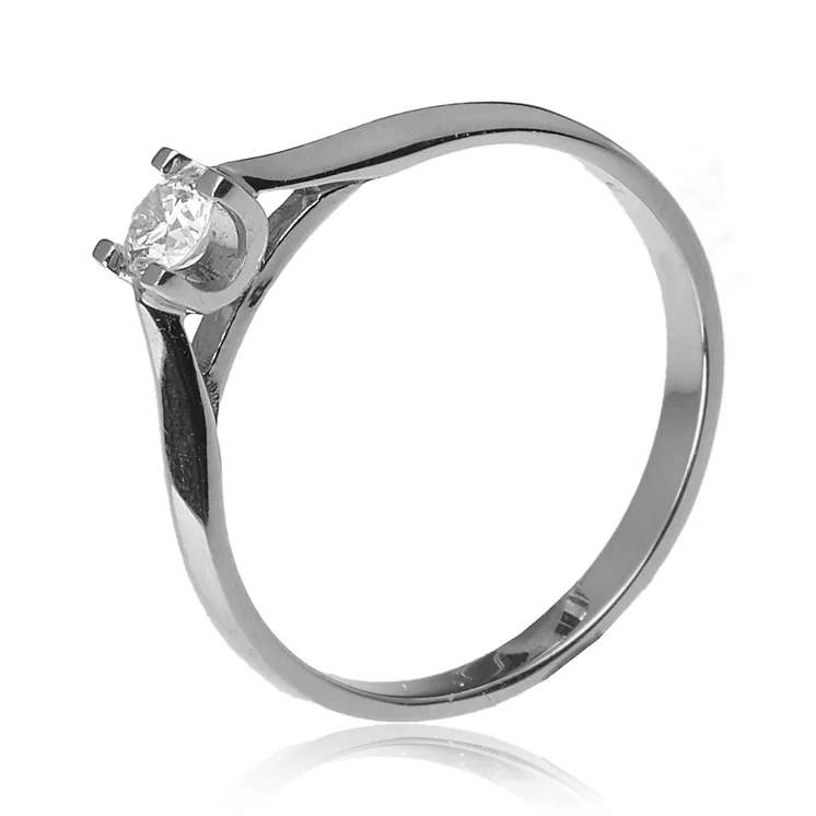 Zlatý prsteň s diamantom Zlatý prsteň s diamantom