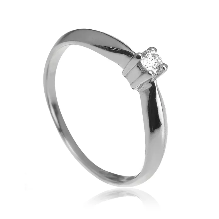 Zlatý prsteň s diamantom Zlatý prsteň s diamantom