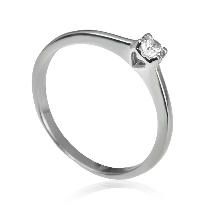 Zlatý prsteň s diamantom Zlatý prsteň s diamantom