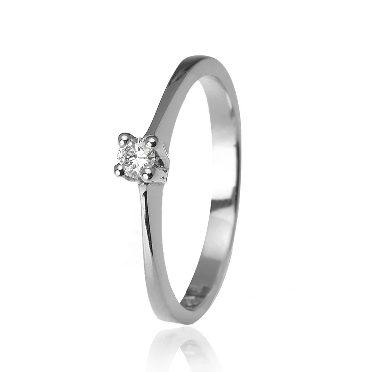 Zlatý prsteň s diamantom Zlatý prsteň s diamantom